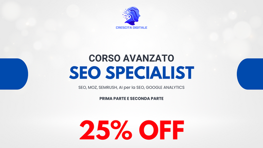 Corso Avanzato SEO Specialist COMPLETO